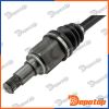 Demi-Arbre de Transmission gauche arrière pour PEUGEOT | NPW-PE-031, 25319